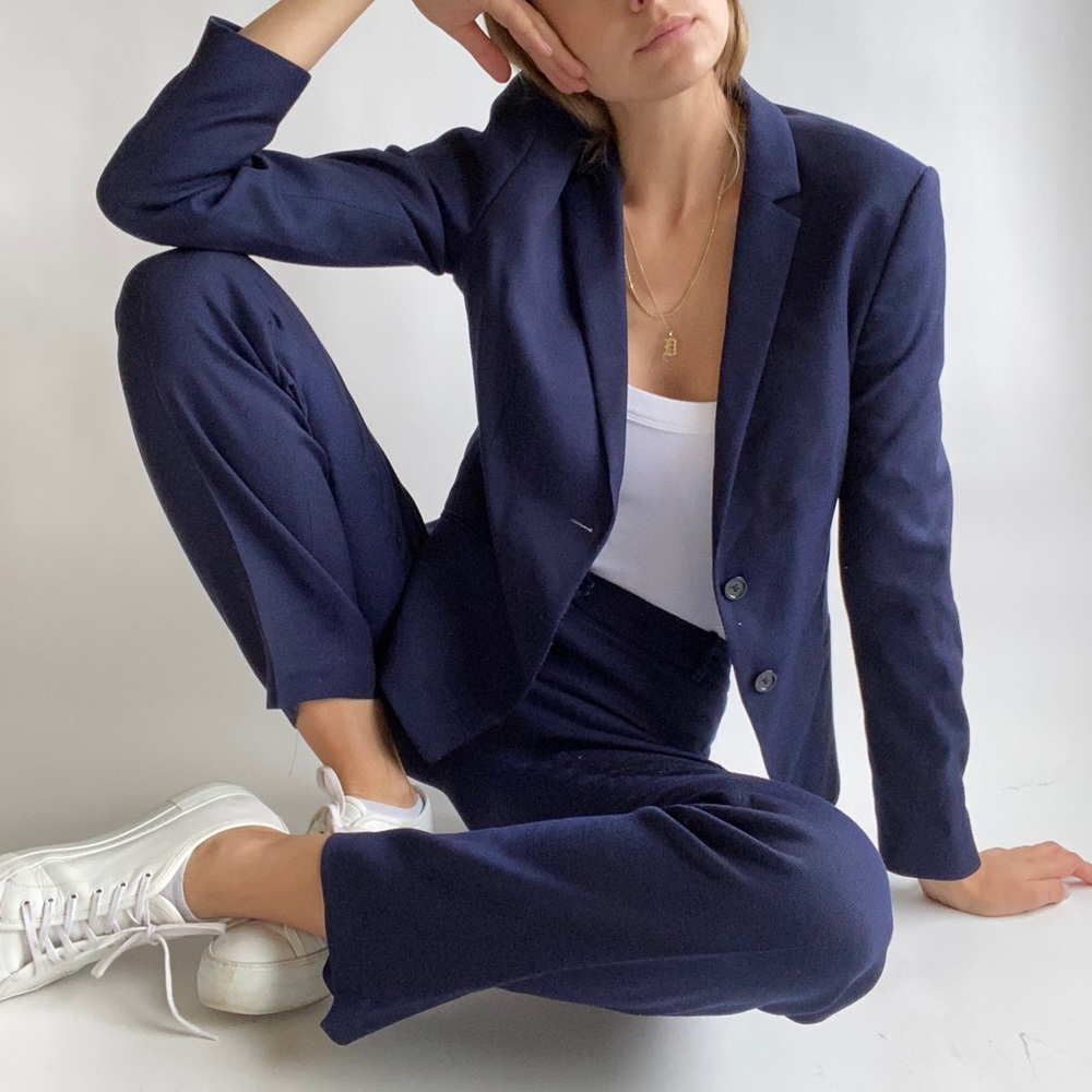 Hugo Boss Navy Pantsuit